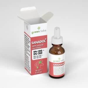 Έλαιο  Sanadol+ 5%  – Ισχυρή Φυσική Υποστήριξη για Άγχος, Ύπνο & Νευρική Ισορροπία | 10ml