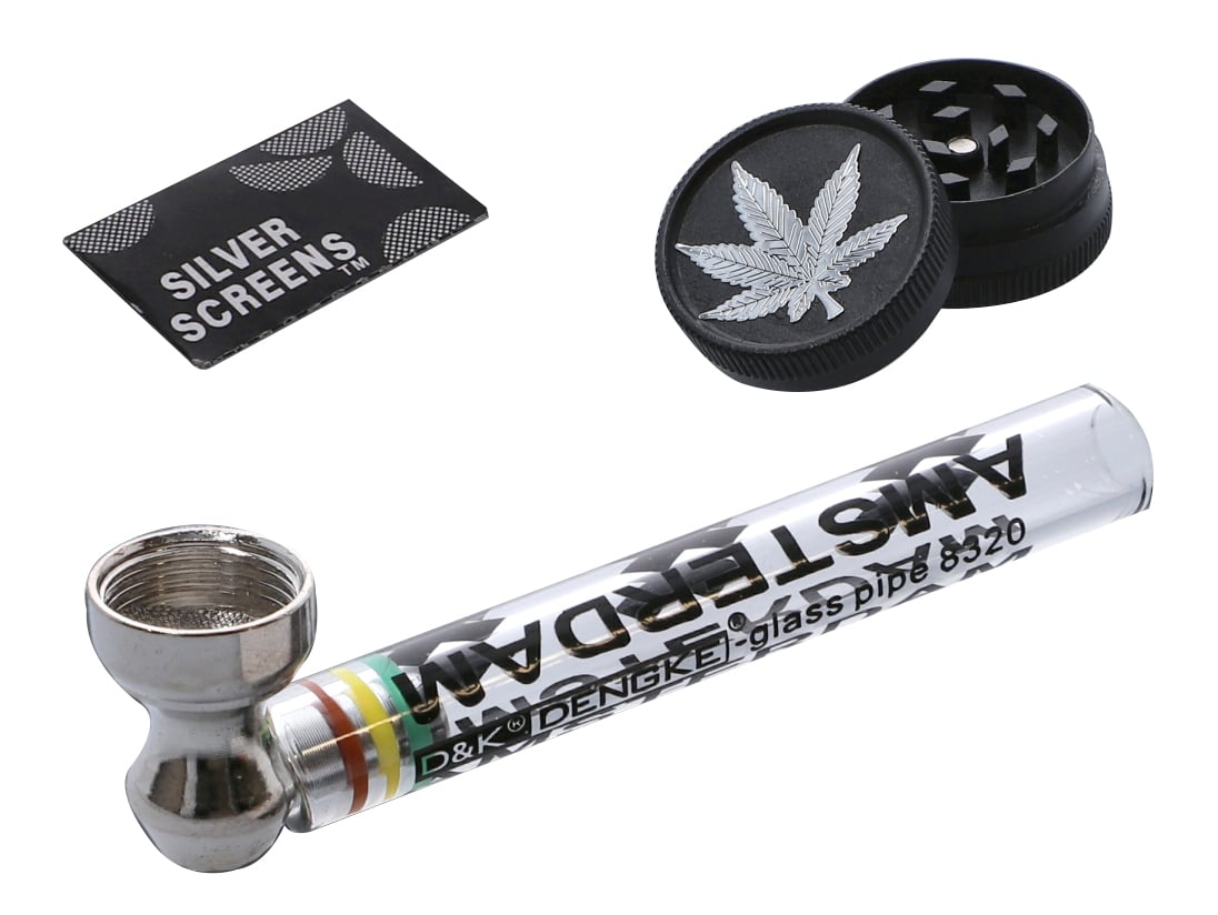 Σετ Δώρου – Hemp Pipe - Grinder 7-0241