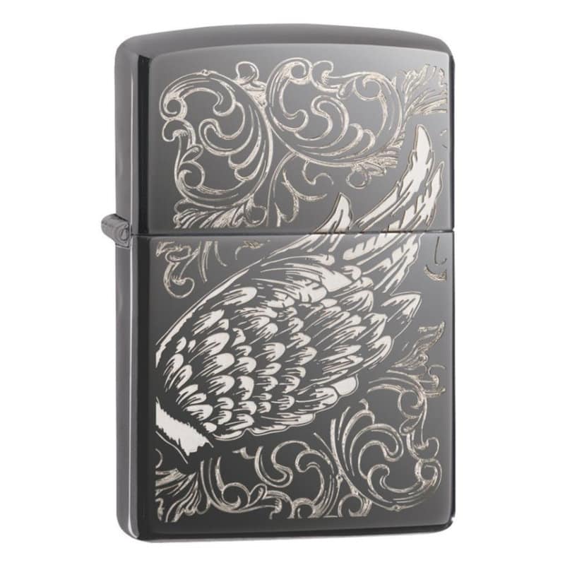 29881 Filigree Flame And Wing Design