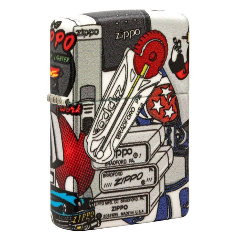 48136 Spy Zippo