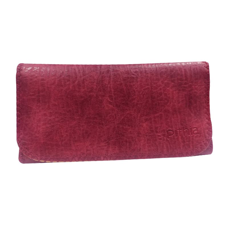 Καπνοθήκη Δερματίνη | Βυσσινί | CD-10