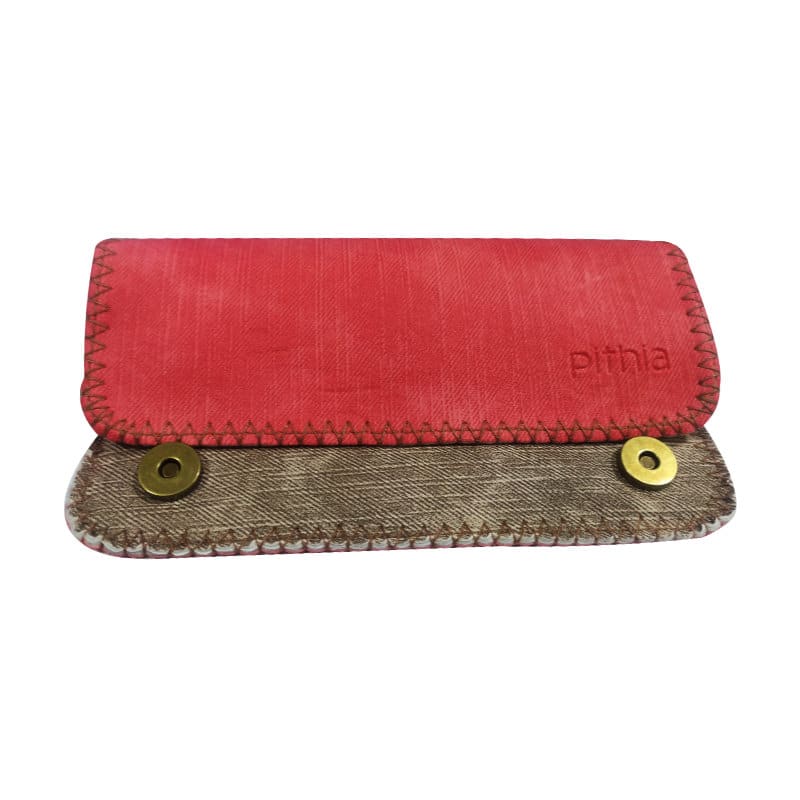Καπνοθήκη Δερματίνη Amalia | Red - Soft brown | CA-15
