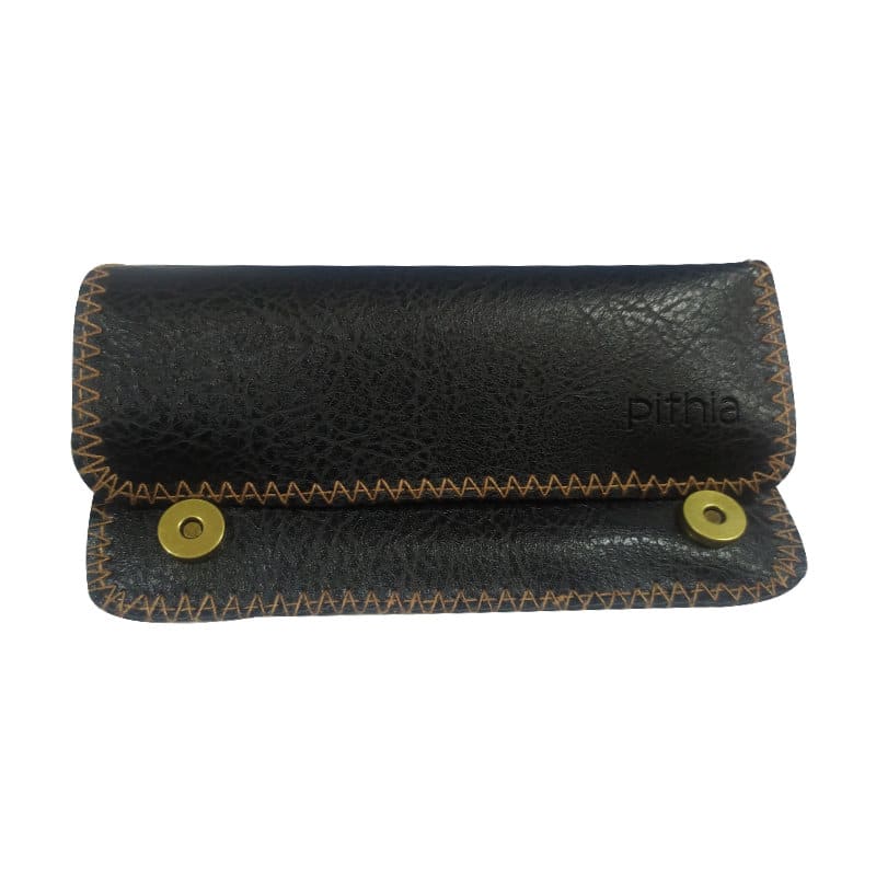 Καπνοθήκη Δερματίνη Amalia | Black Classic - Black | CA-30