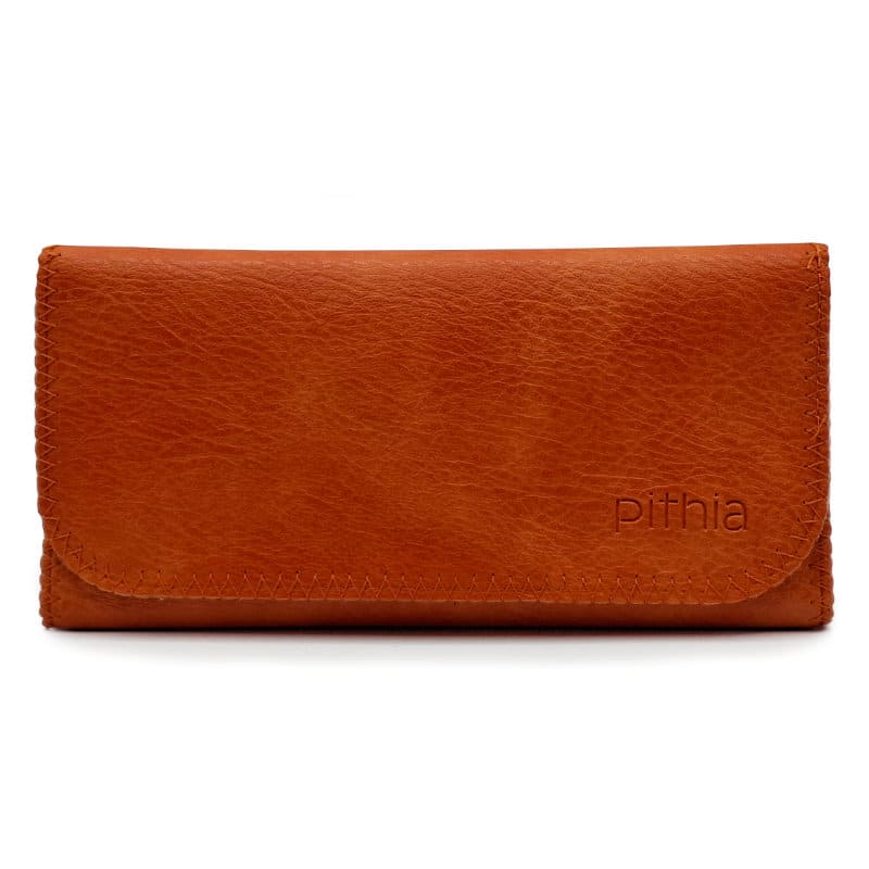 Καπνοθήκη Δερματίνη | Orange | CD-33