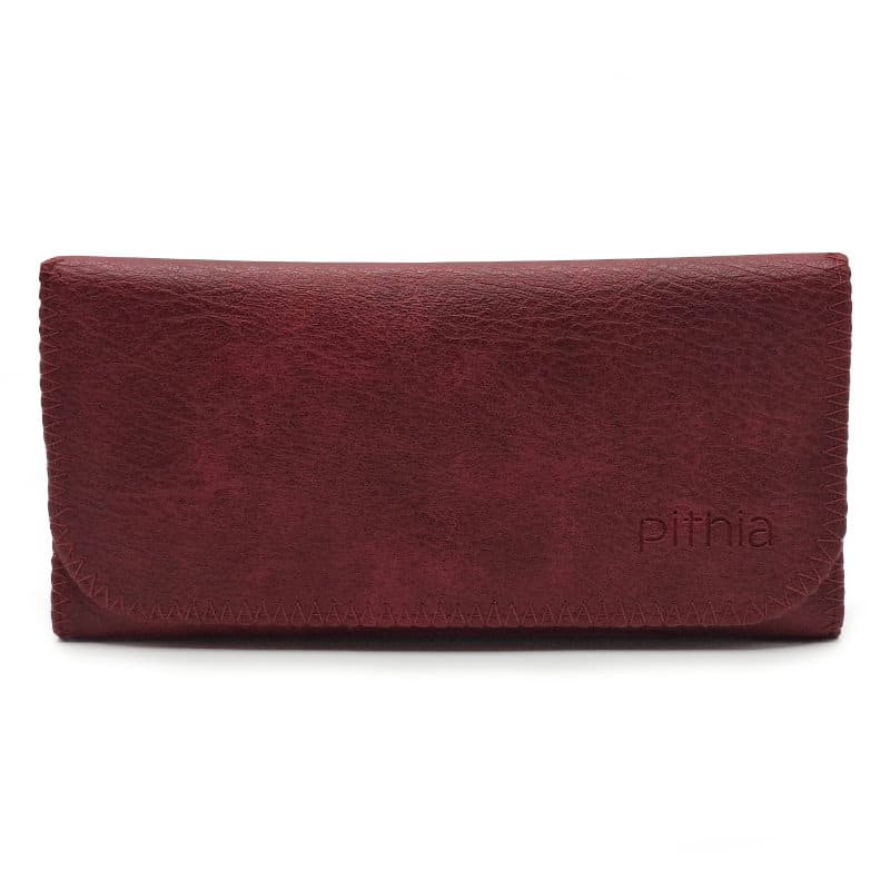 Καπνοθήκη Δερματίνη | Wine Red | CD-35