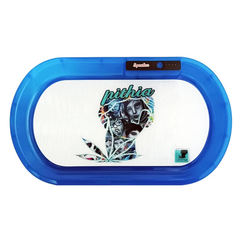 6-6802 Pithia Rolling Tray - Μπλέ