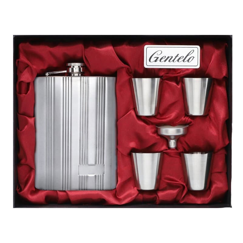 6-4241 HIP-FLASK GIFT SET