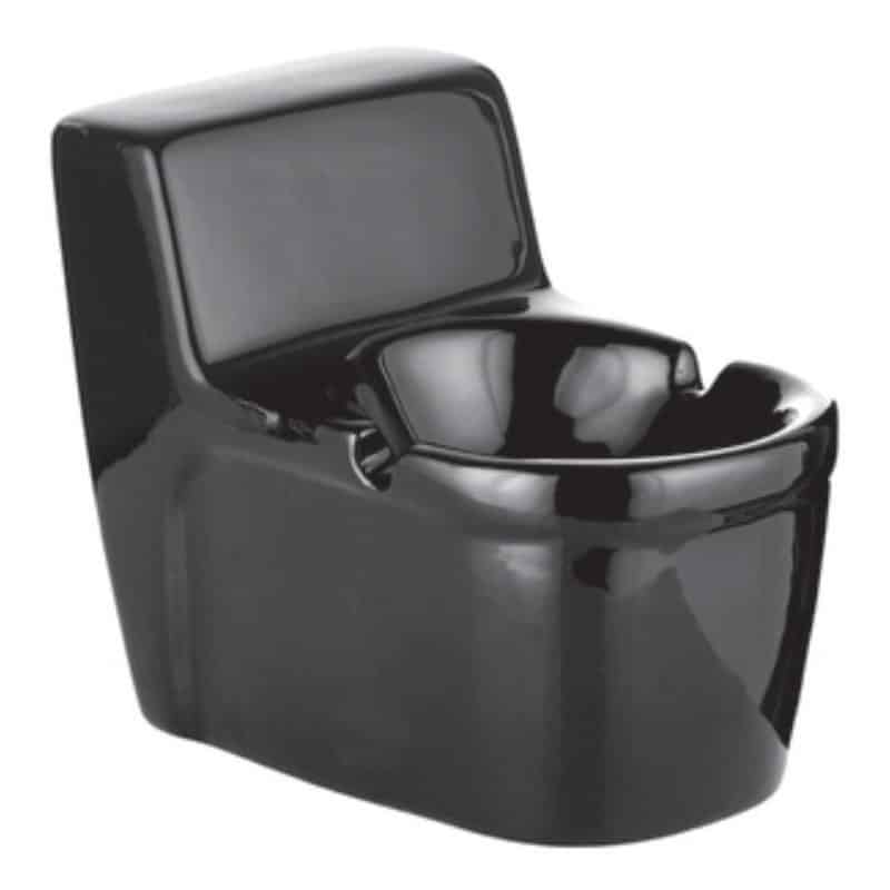 1-1018 Τασάκι τουαλέτα μαύρο