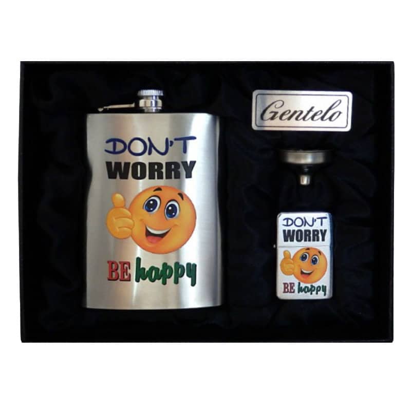 6-4292 HIP-FLASK GIFT SET