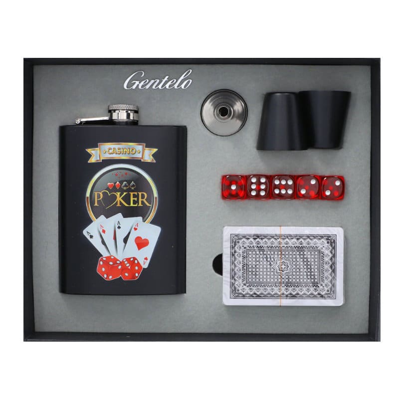 6-4335 HIP-FLASK GIFT SET