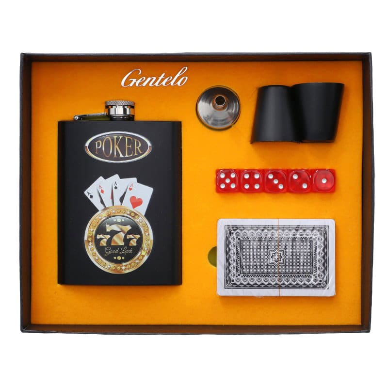 6-4336 HIP-FLASK GIFT SET