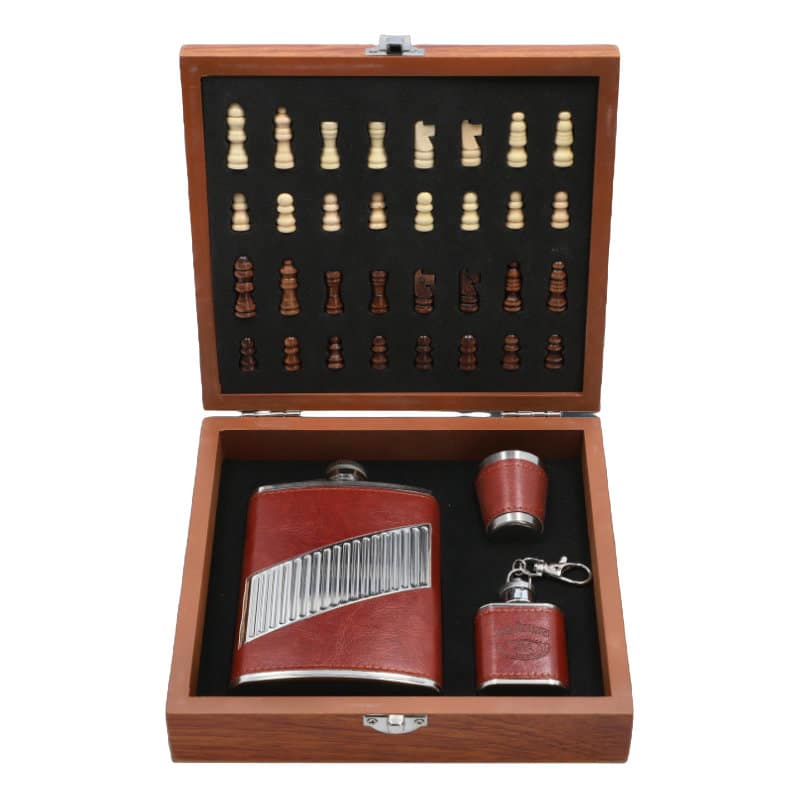 6-4512 HIP-FLASK GIFT SET