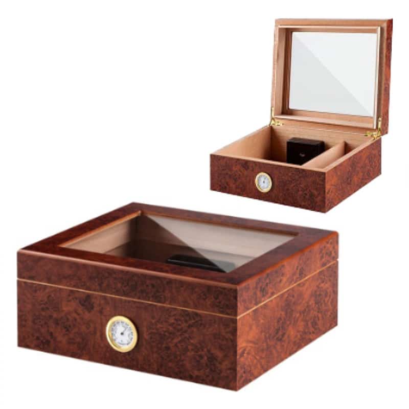 1-0270 Angelo Υγραντήρας με τζάμι brown