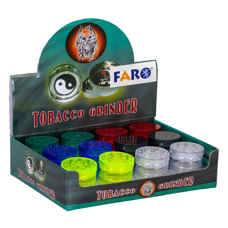 Grinder PVC/4 magnet/no leaf 30mm D/12